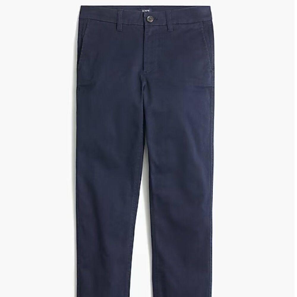 J. Crew Factory High-rise girlfriend chino pant Navy blue NWT size 00